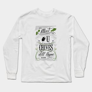 We’re “mint” to be Long Sleeve T-Shirt